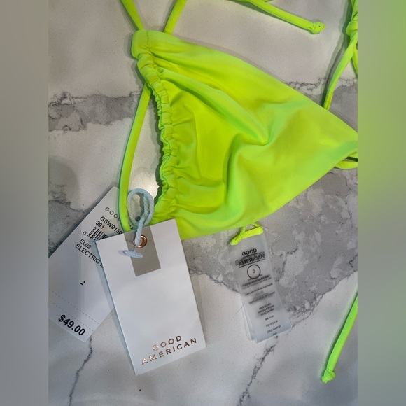 🏝️Good American Tiny Ties Bikini Set - Picture 11 of 13